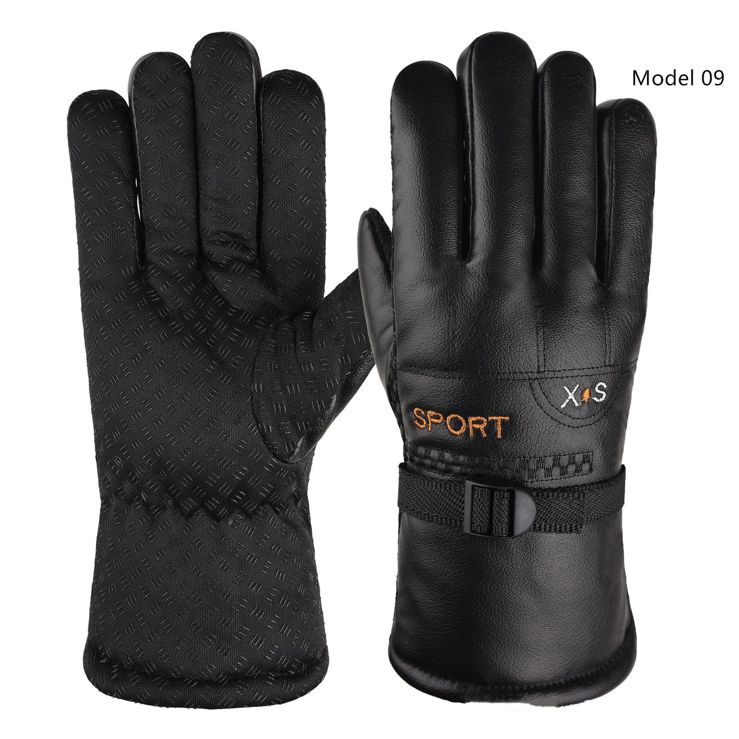 Gants chauds et imperméables antidérapants pour hommes