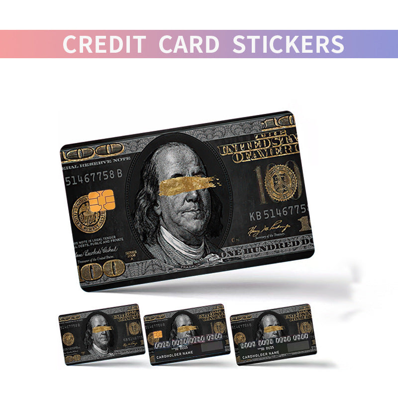 Credit Card Personalized Stickers Buy Center