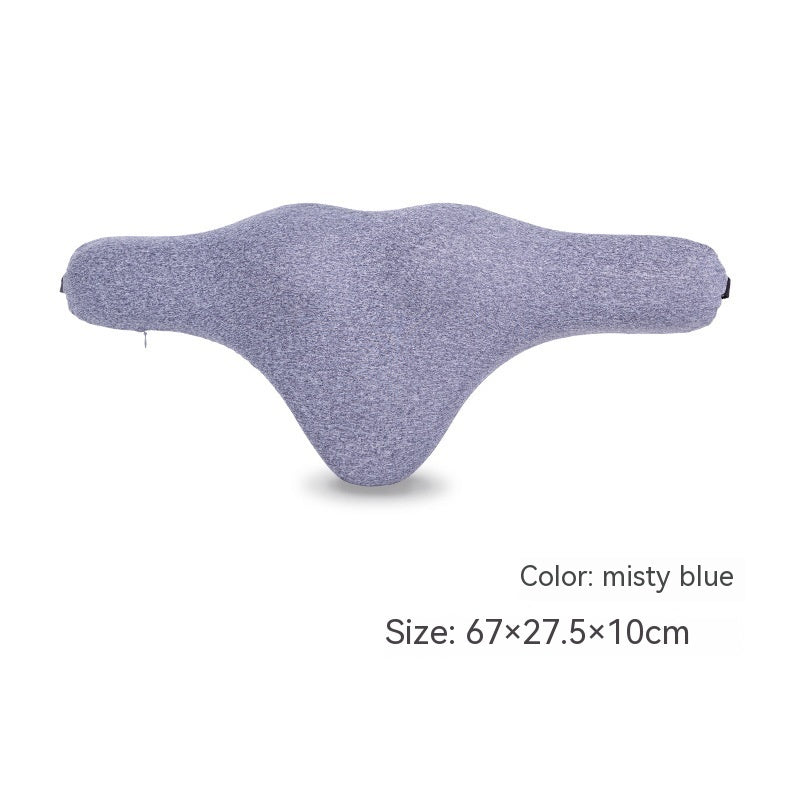 Newly Released at Buy Center: Car Neck Memory Pillow Four Seasons Universal Car Automotive Headrest Fog Blue 67x10x27