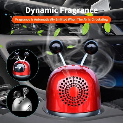 Just Arrived at Buy Center: zCreative Robot Car Aromatherapy Car Vent Perfume Decoration D