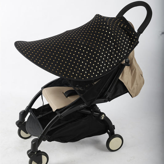 Hot New Items at Buy Center: Baby Stroller Sunshade UV Protection Visor Black XINGX