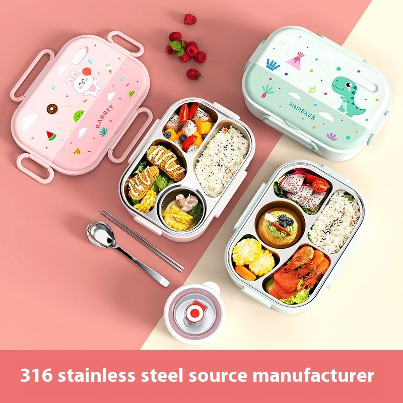 Cartoon Only For Pupils Food Grade Children Can Be Divided Into Bento Lunch Box Buy Center