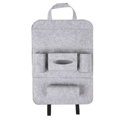 Auto Car Backseat Organizer Car-Styling Holder Multi-Pocket Seat Wool Felt Storage Multifunction Vehicle Accessories Bag Buy Center