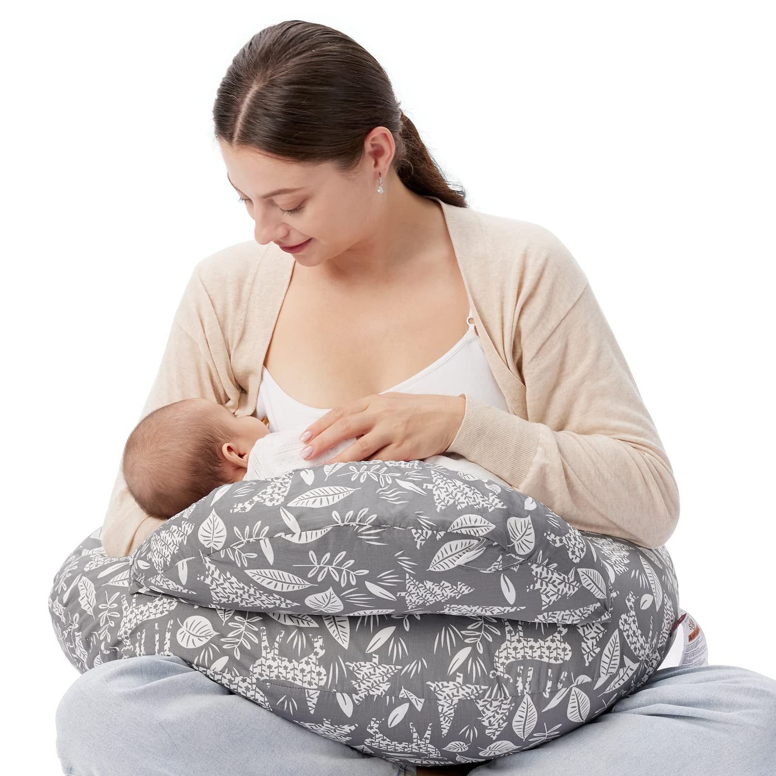 Fresh on the Scene at Buy Center: Breastfeed Pillow Baby Pillow Nursing Pillow Multifunctional Removable Azure One Size