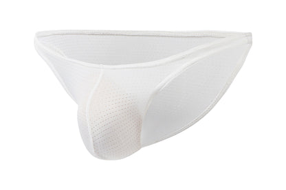 Hot New Items at Buy Center: Men's Low Waist Mesh Breathable Swimming Trunks White