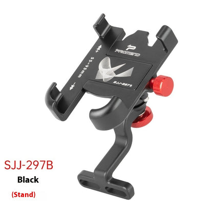 Fresh Arrivals at Buy Center: Aluminum Alloy Rotating Bicycle Phone Holder SJJ297B Black