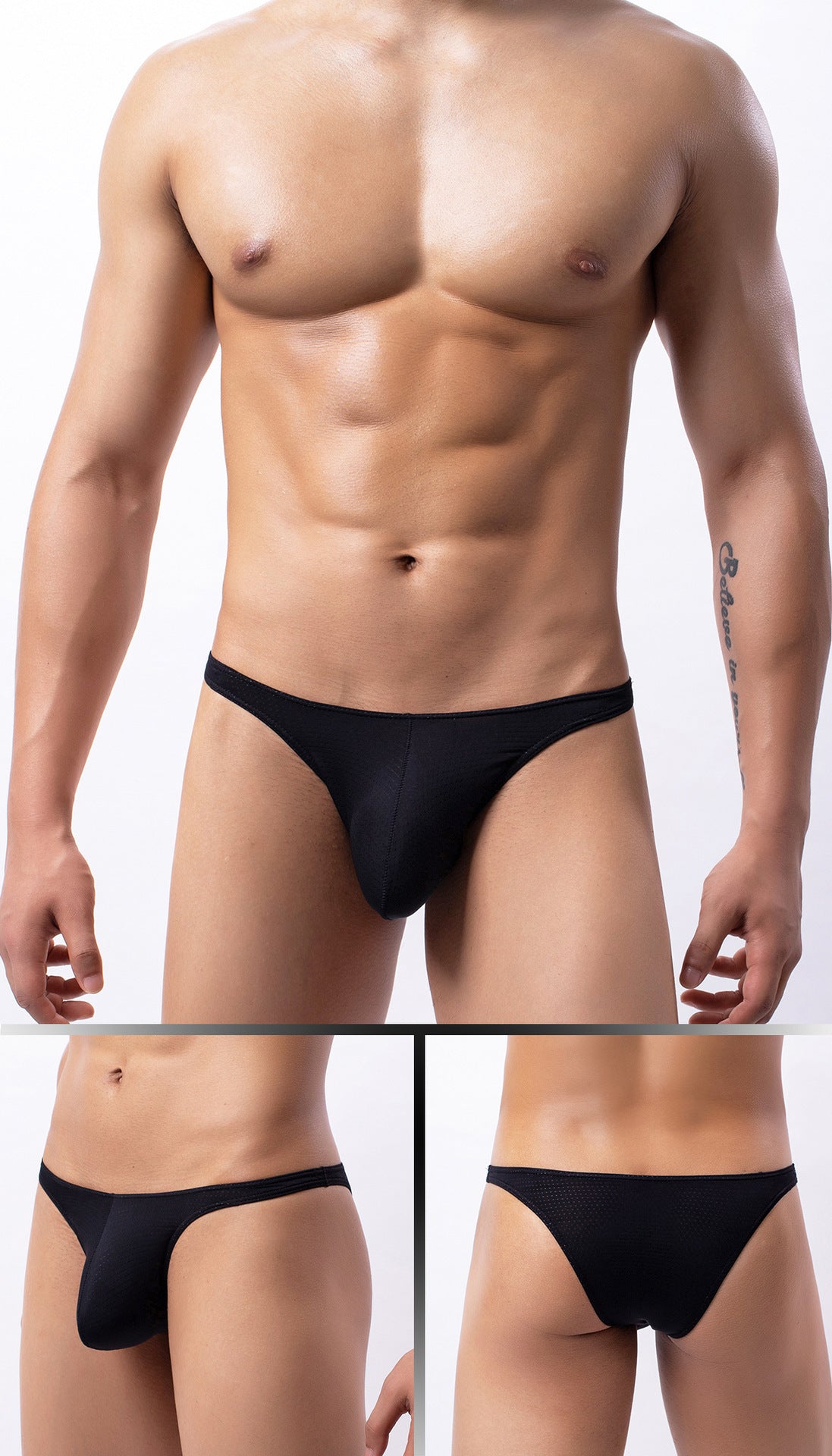 Hot New Items at Buy Center: Men's Low Waist Mesh Breathable Swimming Trunks