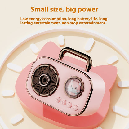 Newly Released at Buy Center: Portable Retro Bluetooth Audio Small Portable Home