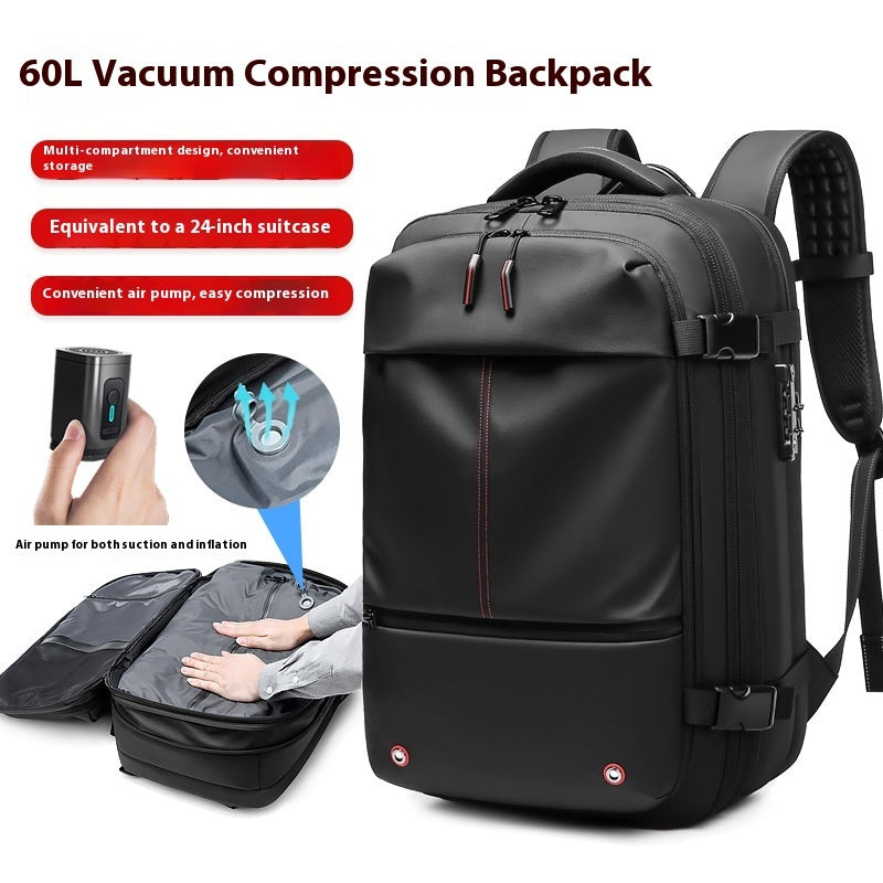 Newly Released at Buy Center: Men's Large-capacity Backpack Dry Wet Separation Anti-theft Package Business Leisure Unisex Backpack