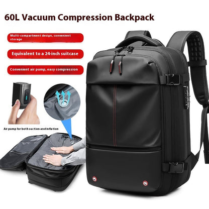 Newly Released at Buy Center: Men's Large-capacity Backpack Dry Wet Separation Anti-theft Package Business Leisure Unisex Backpack