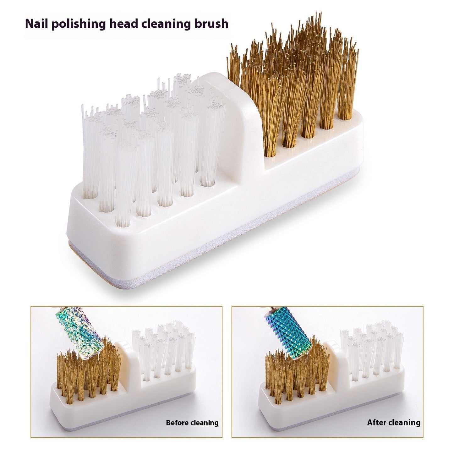 Manicure Grinding Head Cleaning Brush Buy Center