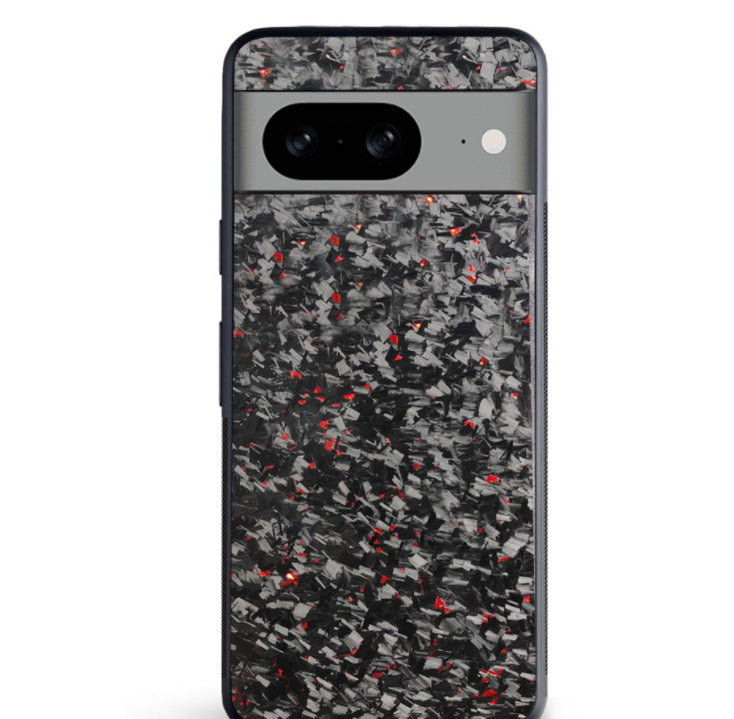 Buy Center Exclusive Offer-Suitable For Real Carbon Fiber TPU Phone Protective Case Forged Carbon Fiber Red