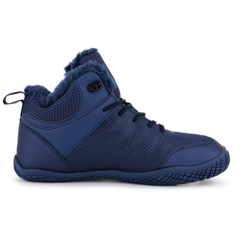 Outdoors Breathable Five-finger Couple Cotton-padded Shoes With Velvet Snow Boots Buy Center