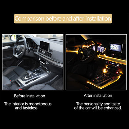 Car Fiber Optic Ambient Light Modified Car Interior Cool Light APP Rhythm Light Buy Center