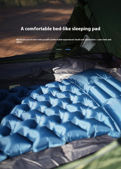 Just Arrived at Buy Center: Honeycomb Press Type Inflatable Mattress Single Thickened Moisture-proof Tent Sleeping Mat