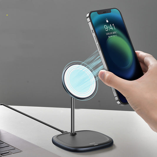 Buy Center Hot Pick-Compatible with Apple , Swan Magnetic Desktop Stand Wireless Charger