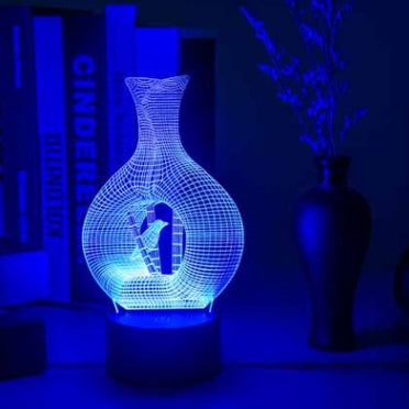 Creative 3D night light LED lamp Buy Center