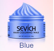 Fresh on the Scene at Buy Center: Disposable Hair Cream Colored Hair Wax Blue