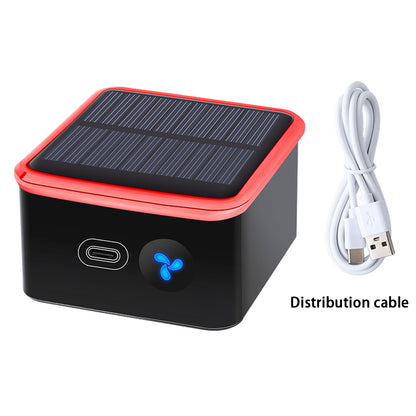 Hot New Items at Buy Center: Car Mounted Solar Powered Air Purification Deodorization Sterilization Disinfection Device Titanium red