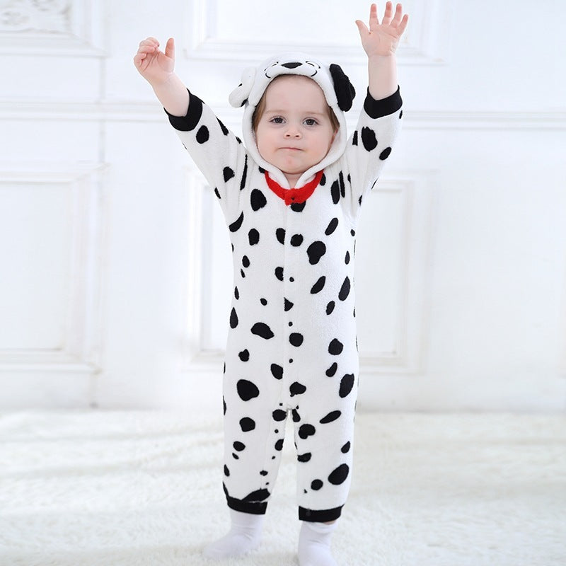 Newly Released at Buy Center: Toluo Rabbit Flannel Comfortable Animal Shape Puppy Jumpsuit H2460 Pre Sale