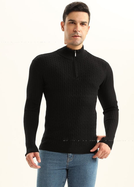 European And American Style Men's Clothing Knitwear Coat