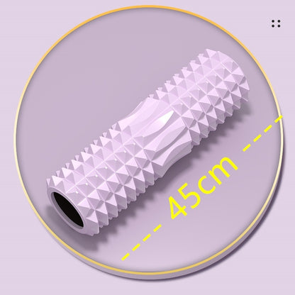 Just Arrived at Buy Center: Foam Roller EVA Hollow Foam Roller Thin Calf Fitness 45cm Purple Crescent Moon