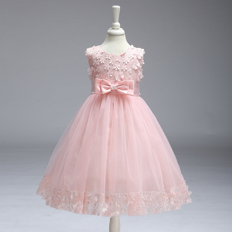 Summer Skirt Kids Girls Princess Tutu Flower Children Wedding Dress Wholesale Show Skirt Buy Center