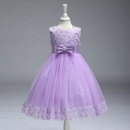 Summer Skirt Kids Girls Princess Tutu Flower Children Wedding Dress Wholesale Show Skirt Buy Center