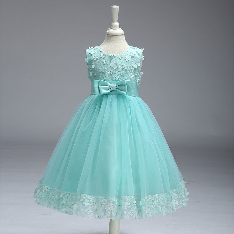 Summer Skirt Kids Girls Princess Tutu Flower Children Wedding Dress Wholesale Show Skirt Buy Center