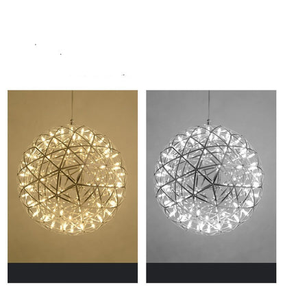 Hot New Items at Buy Center: Ceiling Lamp Commercial Atrium Decoration Chrome Light Body Warm Light