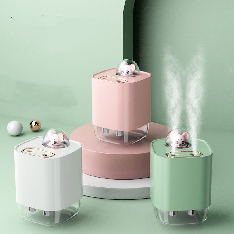 Humidificateur à double jet pour animal de compagnie mignon