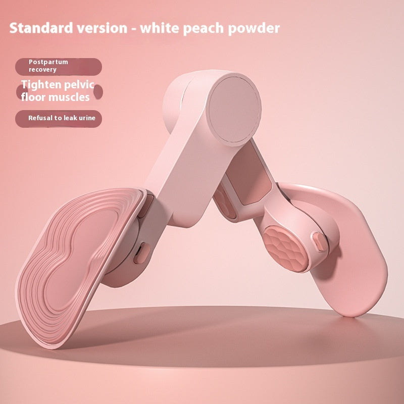 Fresh Arrivals at Buy Center: Intelligent Counting Timing Leg Shaping Clip Exercise Leg Pelvic Floor Muscle Trainer Multifunctional White Peach Pink