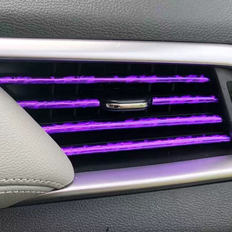 Fresh on the Scene at Buy Center: Car Air Conditioning Outlet Trim Binder Clip Interior Design Accessories Crisp Ice Purple