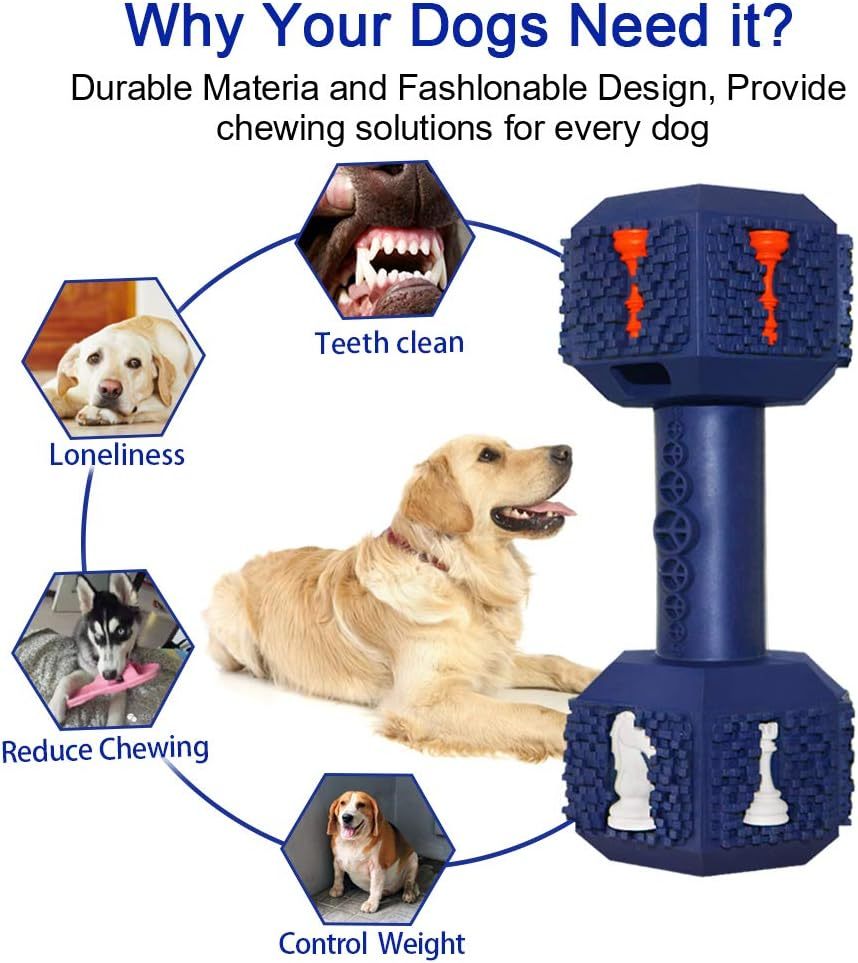 Fresh Arrivals at Buy Center: Dog Chew Toys For Aggressive Chewers Food Grade Non Toxic Dental Pet Toy Tough Durable Indestructible Dog Toys For Medium Large Dogs