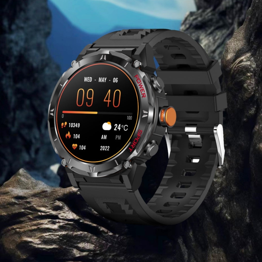 New Y18 Smart Watch 143-inch Blood Oxygen GPS Altitude Pressure Monitoring | Jewelry & Watches3 | Buy Center