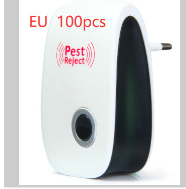 Electronic Ultrasonic Healthy Rechargeble Anti Mosquito Insect Pest Reject Mouse Repellent Repeller Practical Home EUUS Plug EU 100PCS