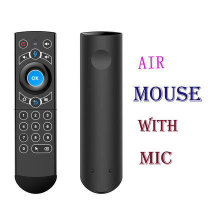 Newly Released at Buy Center: -border Google Intelligent Voice TV Set-top Box Universal Remote Control Wireless Mouse And Keyboard