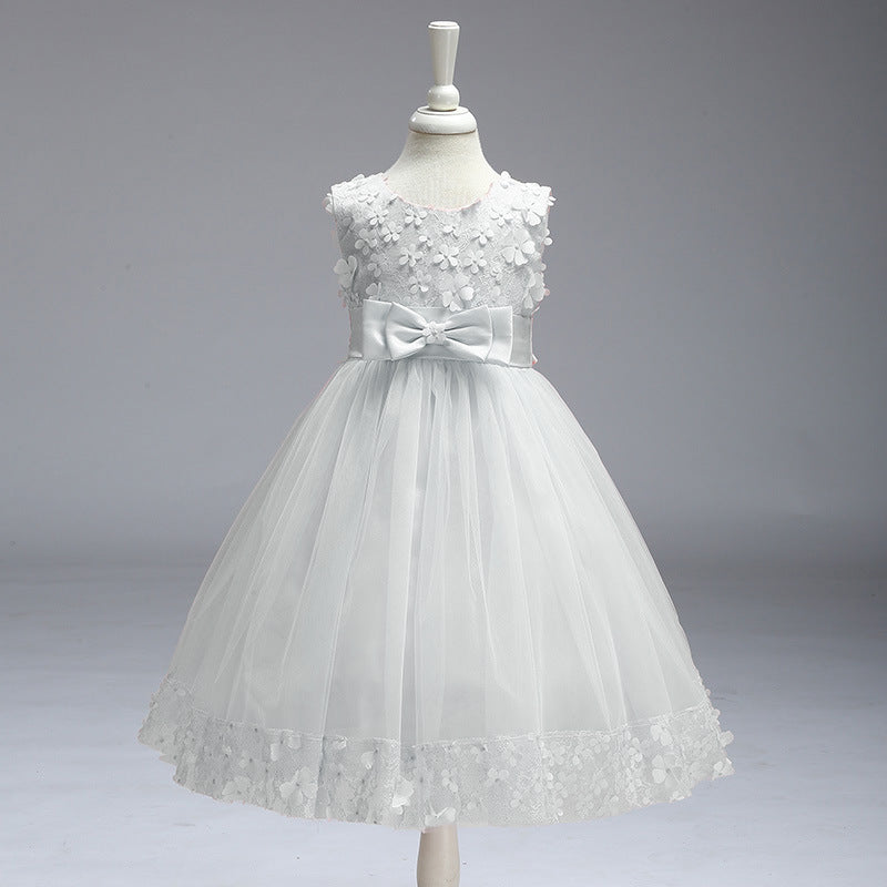 Summer Skirt Kids Girls Princess Tutu Flower Children Wedding Dress Wholesale Show Skirt Buy Center