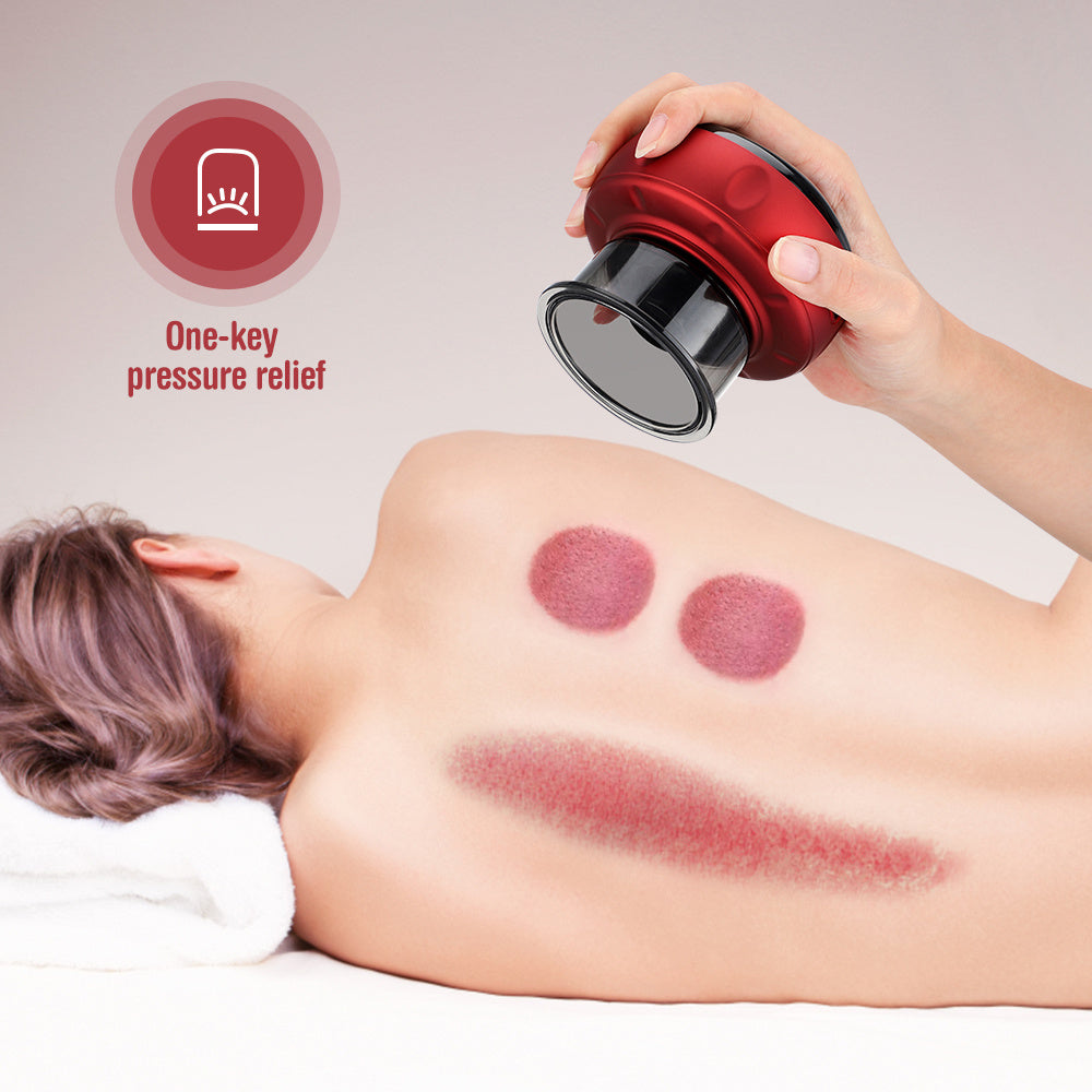 Trending Now at Buy Center: Electric Vacuum Cupping Massage Body Cups Anti-Cellulite Therapy Massager For Body Electric Guasha Scraping Fat Burning Slimming Red 12speed charging USB