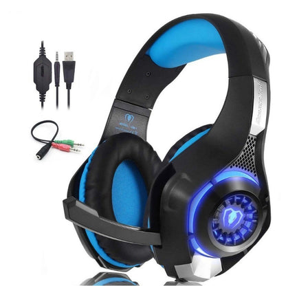 Headphones for gaming gaming Blue