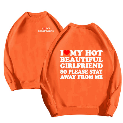 Fresh Arrivals at Buy Center: Trendy Fashion Men's And Women's Tops Letter Printing Orange 3