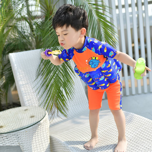 Newly Arrived at Buy Center: Children's Buoyancy Swimsuit Girl Girl Infant Swimsuit Baby Boy Toddler Jumpsuit