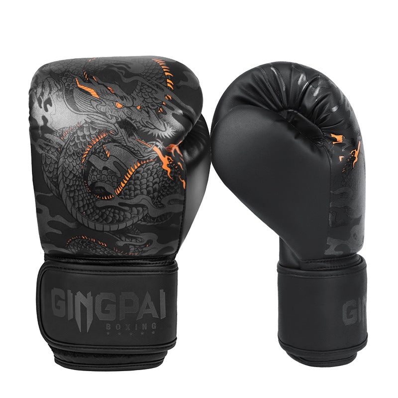 Gants professionnels pour hommes Sanda Fight Training Gants de boxe