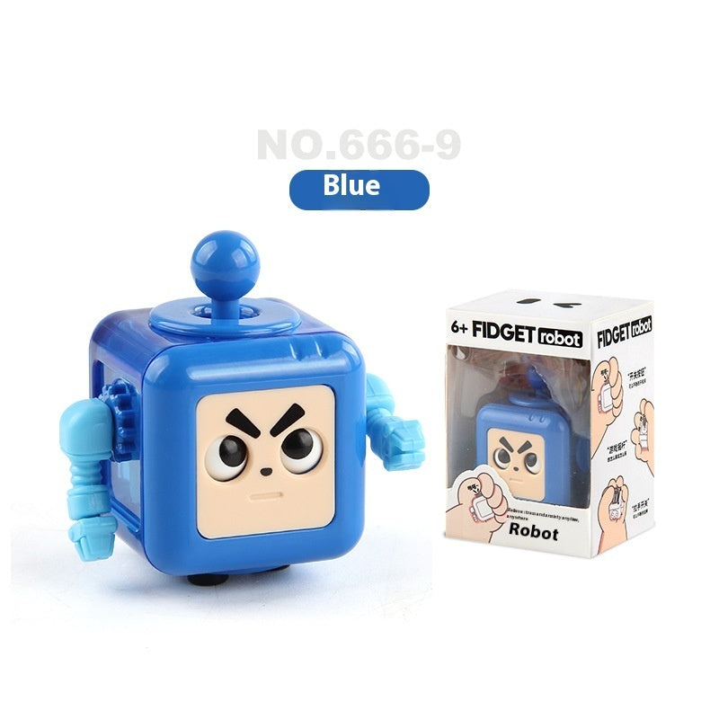 Fresh Arrivals at Buy Center: Pressure Reduction Toy Robot Compressed Decompression Toy Blue Eye Opening 43g