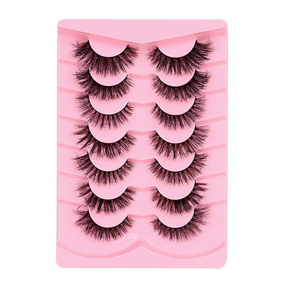 Buy Center Top Rated-European And American Fried Hair Messy False Eyelashes LZMHZ7 Pairs Mixed