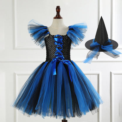 Halloween Girls' Clothing Pettiskirt Cosplay Performance Skirt Suit Buy Center