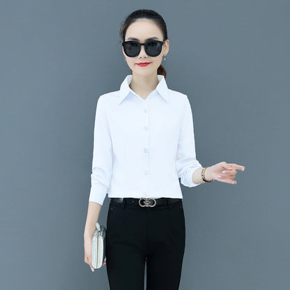 Buy Center Hot Pick-Women's Long Sleeve Slim Fit Slimming Business Shirt