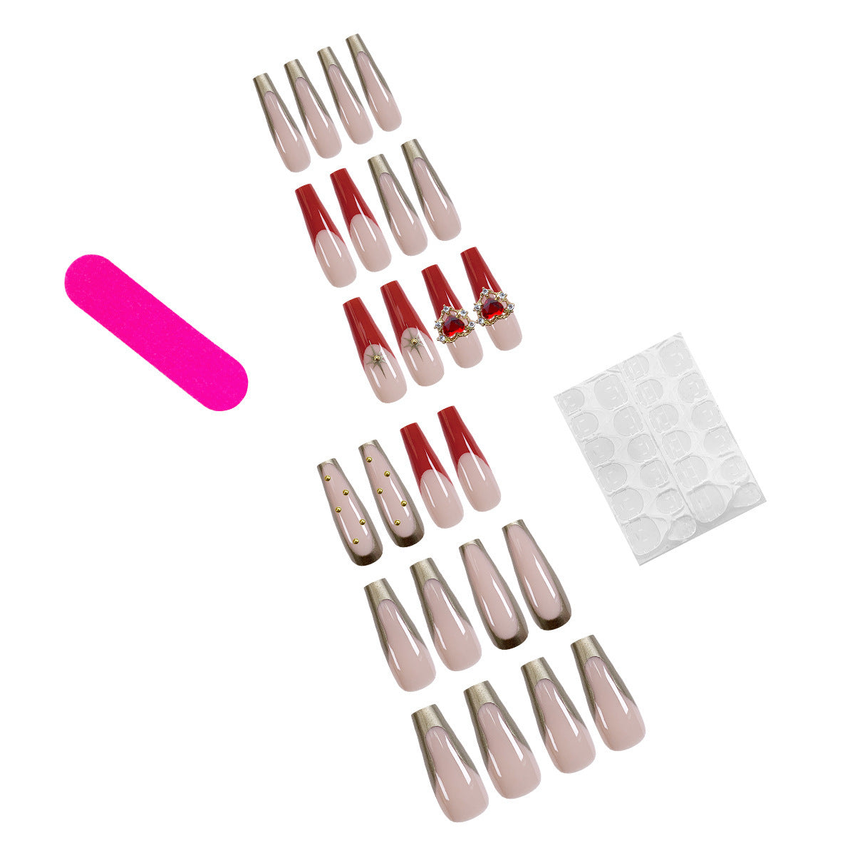 Buy Center Exclusive Offer-Women's Fashion French Entry Lux Nail Stickers