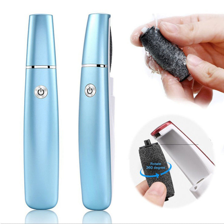 New Exfoliating Skin And Foot Beauty Skin Pedicure Device Dry Battery Electric Foot Grinder