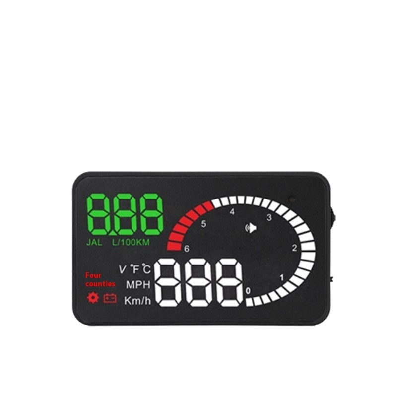 Newly Released at Buy Center: Car Mounted HUD Head Up Display Fuel Consumption Voltage Projector